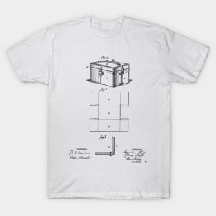 Leather Case Vintage Patent Hand Drawing T-Shirt